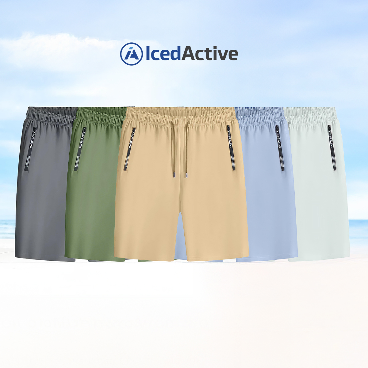 🔥Women's Ice Silk Quick Drying Stretch Shorts