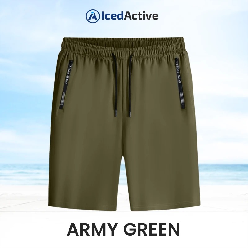 🔥Women's Ice Silk Quick Drying Stretch Shorts