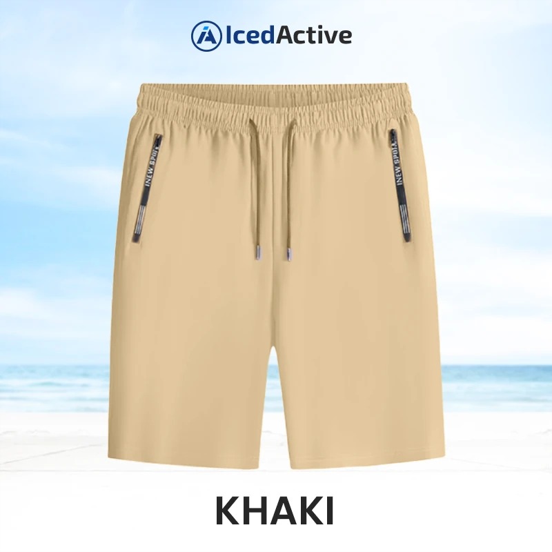 🔥Women's Ice Silk Quick Drying Stretch Shorts