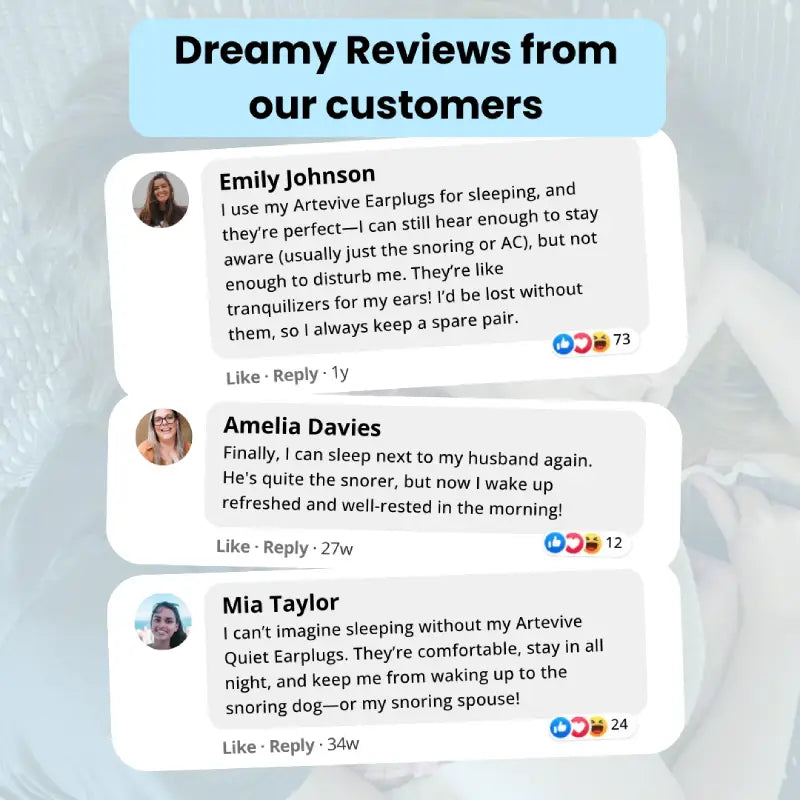 Sleep Earplugs - 27dB