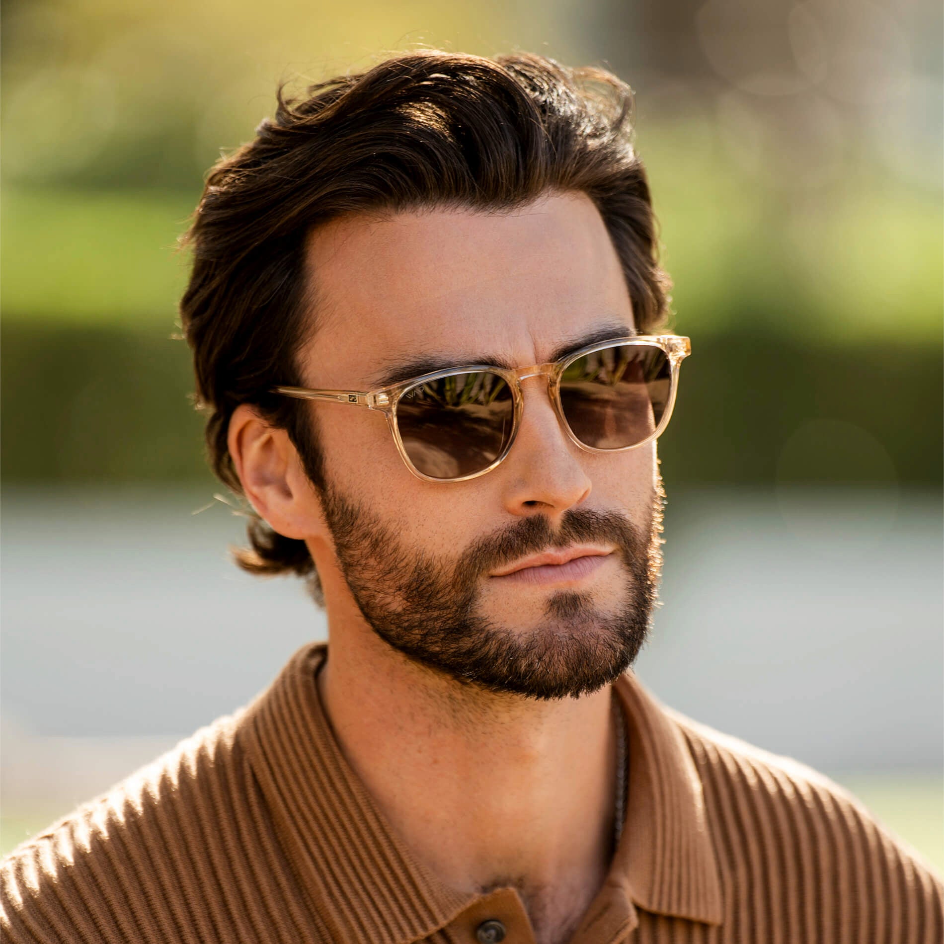 Fashion-forward trendy sunglasses