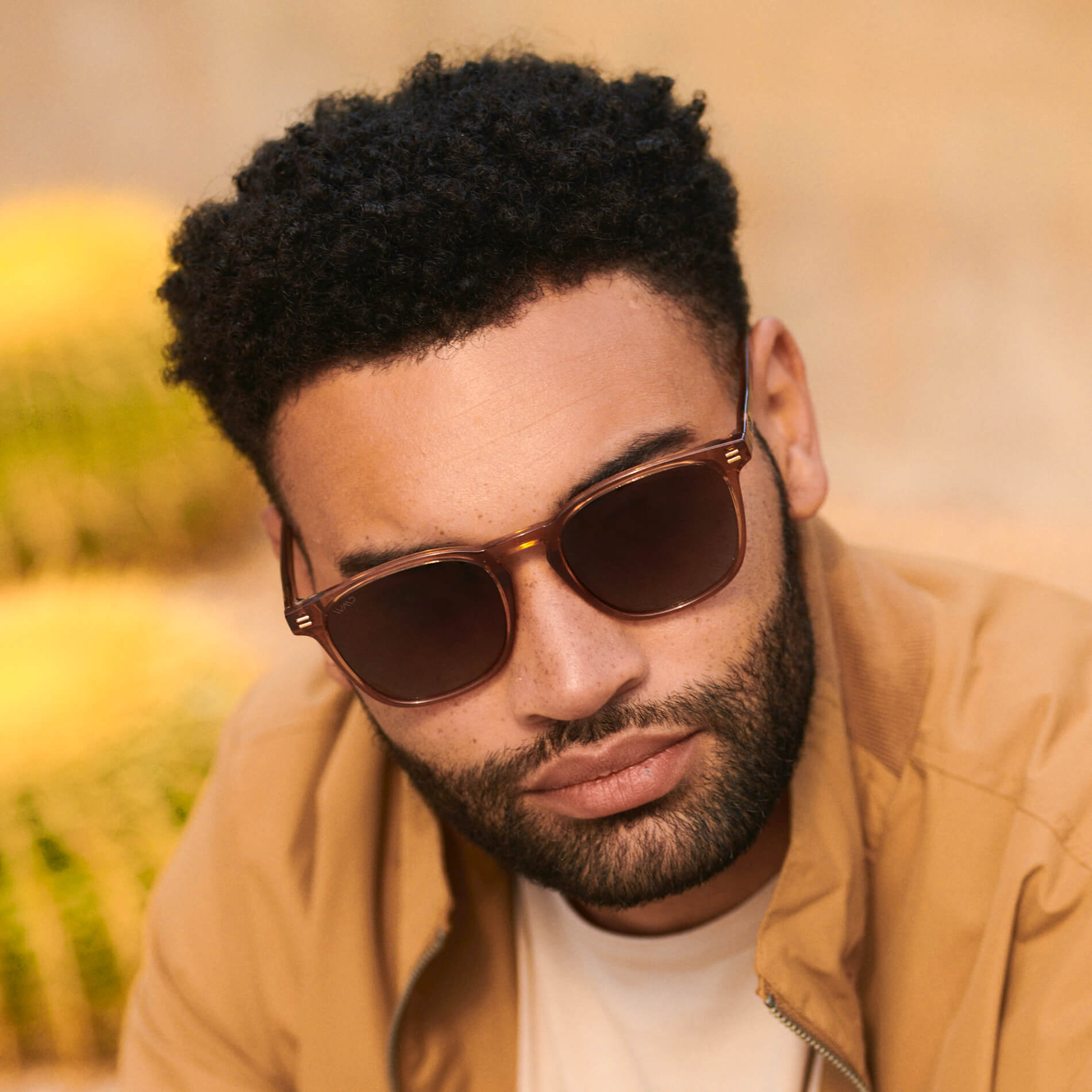 Fashion-forward trendy sunglasses