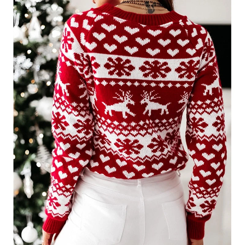 Cozy Nordic Christmas Sweater
