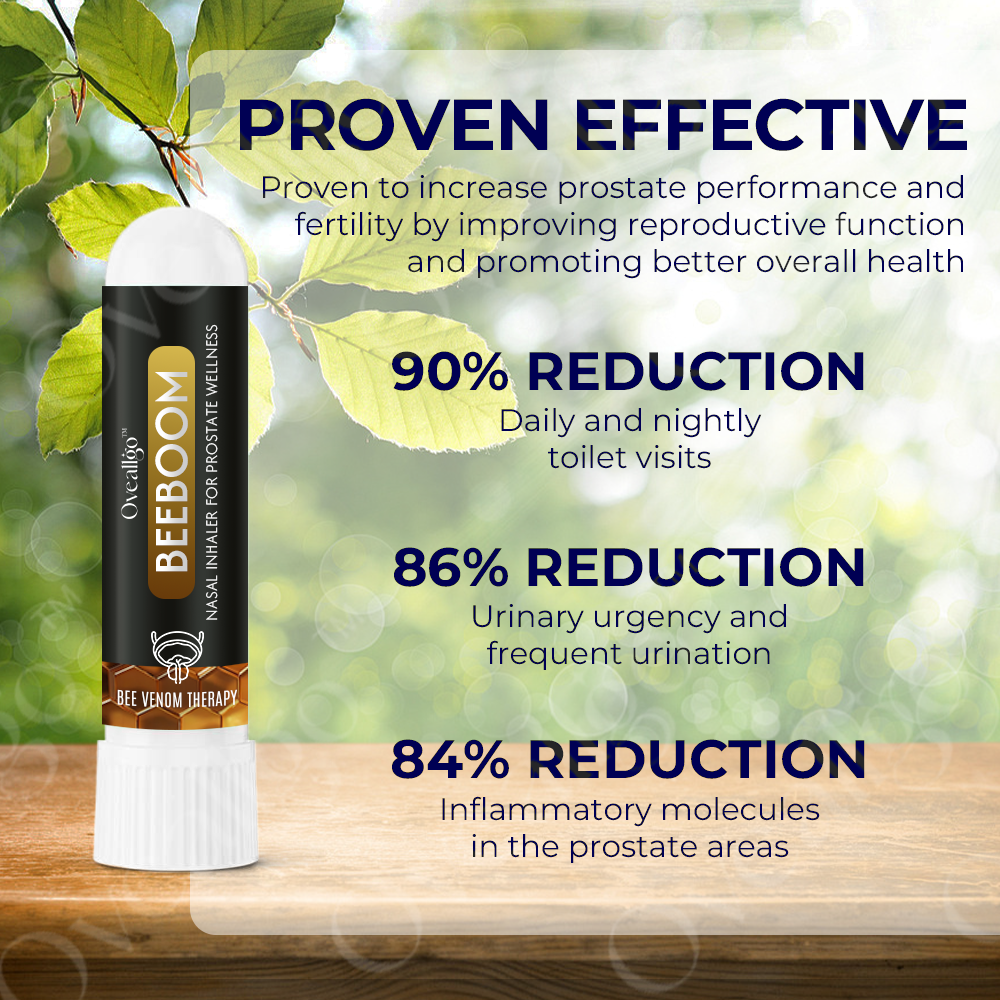 Oveallgo™ BeeBoom Nasal Inhaler for Prostate Well-Being