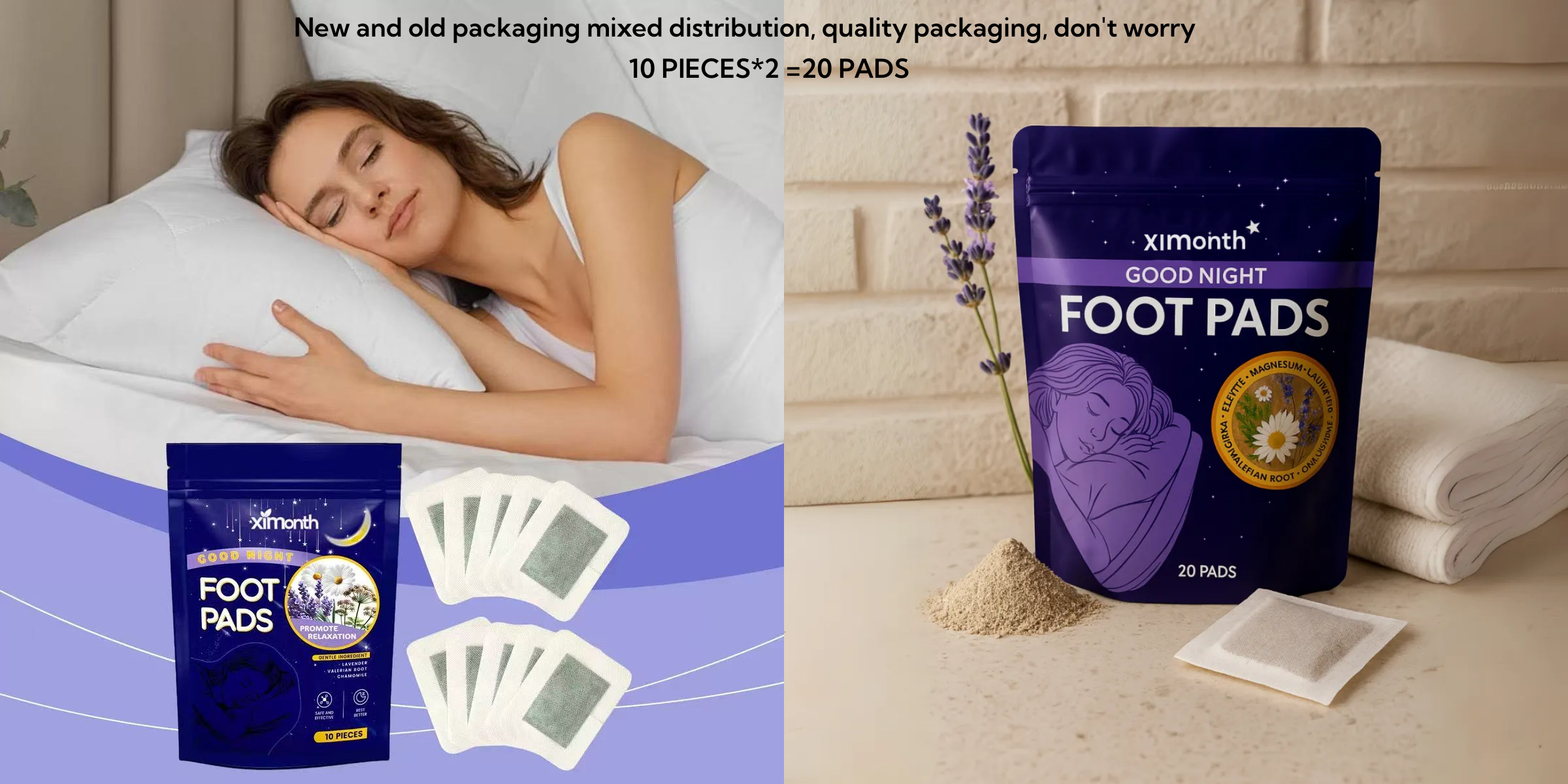 Good Night Sleep Detox Foot Pads With Magnesium Glycinate