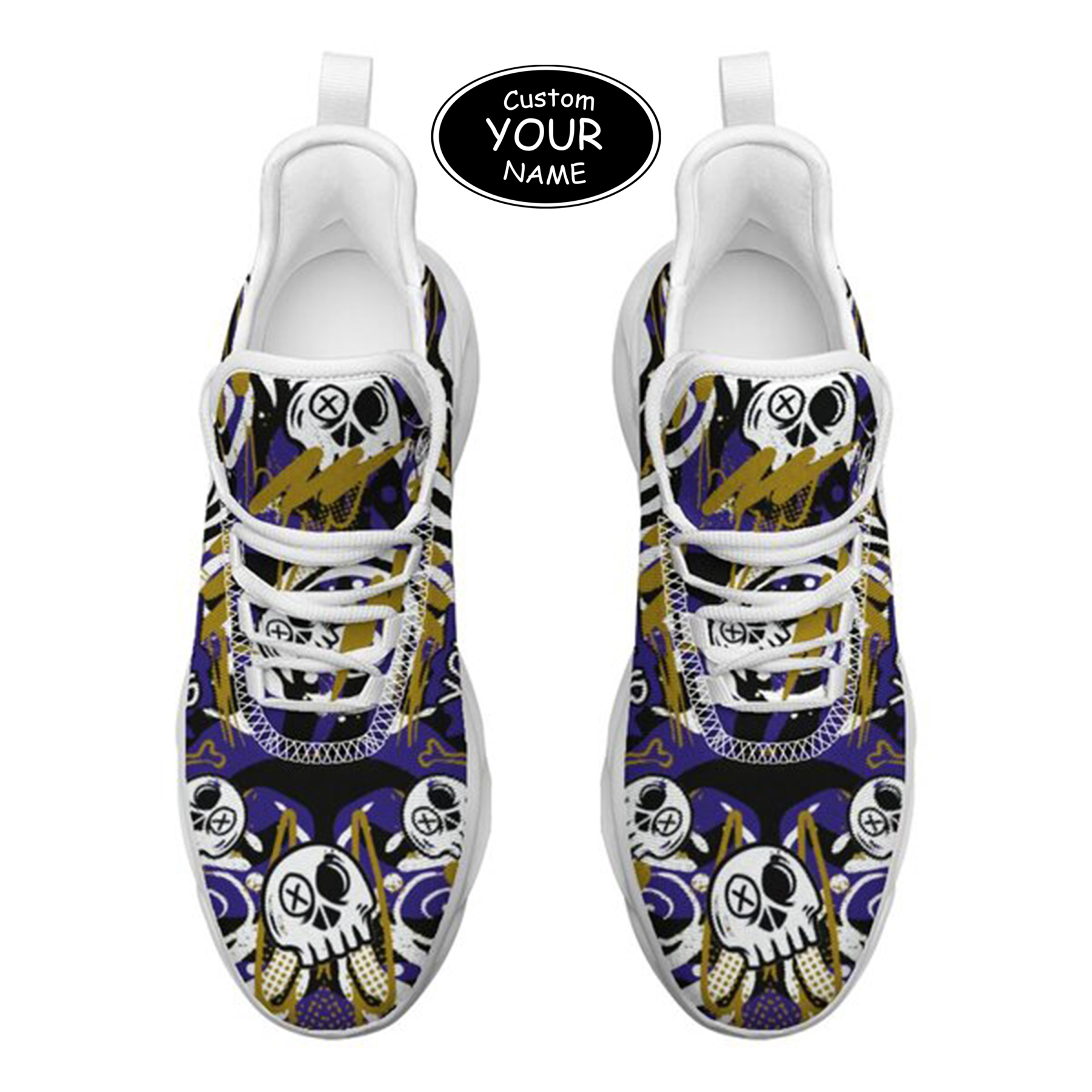 Max Sowl-25-cy-Baltimore-2-7,Personalized Baltimore Sneakers, Custom Breathable Walking Shoes, Patriotic Running Shoes