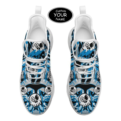 Max Sowl-25-cy-Carolina-5-7,Personalized Carolina Sneakers, Custom Breathable Walking Shoes, Patriotic Running Shoes