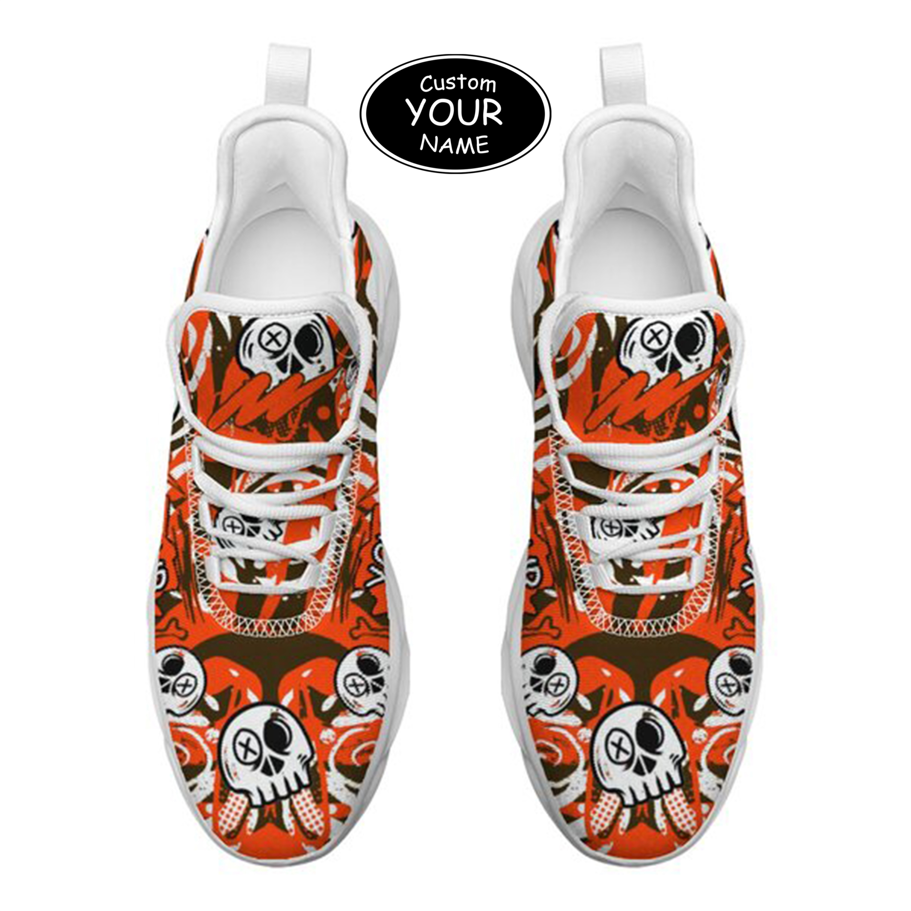 Max Sowl-25-cy-Cleveland-8-7, Personalized Cleveland Sneakers, Custom Breathable Walking Shoes, Patriotic Running Shoes