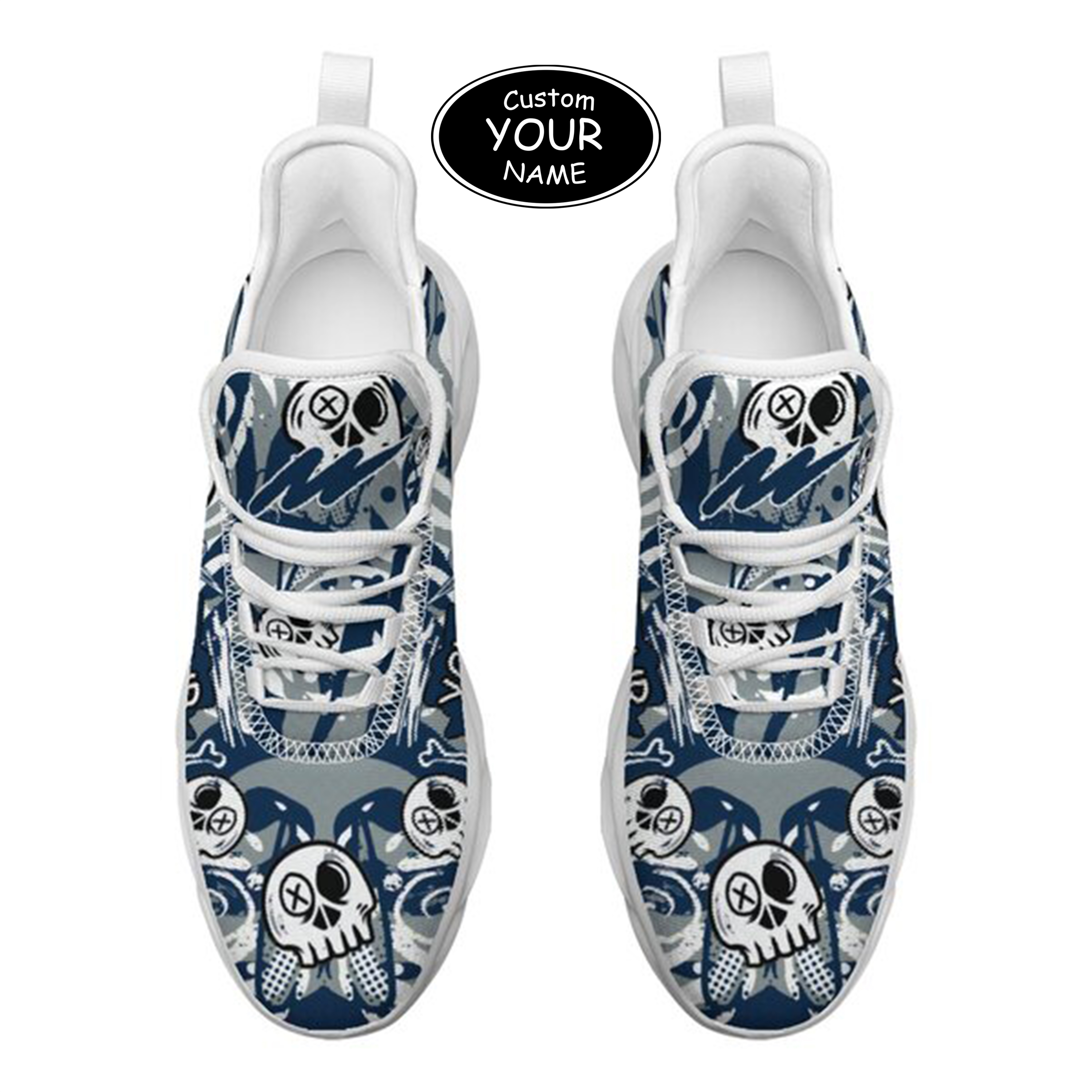 Max Sowl-25-cy-Dallas-9-7, Personalized Dallas Sneakers, Custom Breathable Walking Shoes, Patriotic Running Shoes