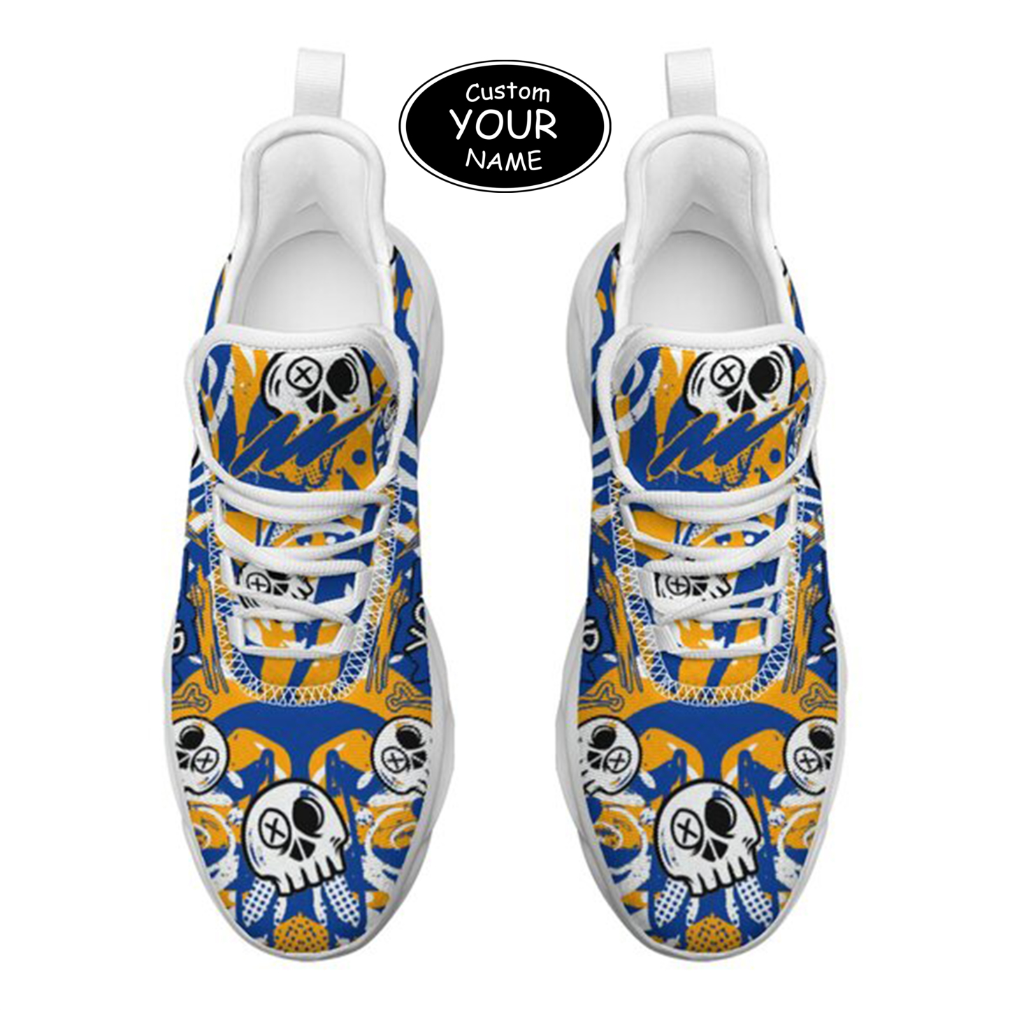 Max Sowl-25-cy-Los Angeles-15-7, Personalized Los Angeles Sneakers, Custom Breathable Walking Shoes, Patriotic Running Shoes