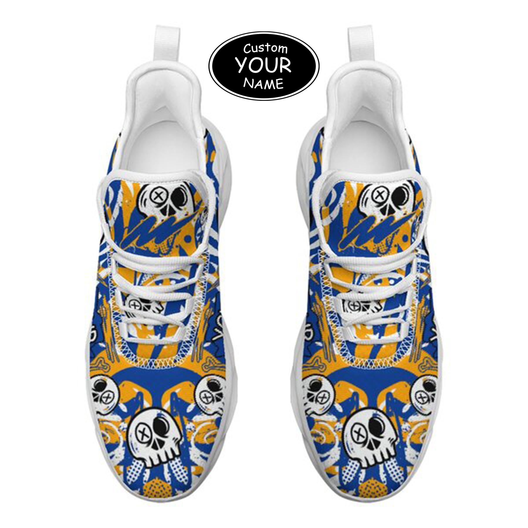 Max Sowl-25-cy-Los Angeles-15-7, Personalized Los Angeles Sneakers, Custom Breathable Walking Shoes, Patriotic Running Shoes