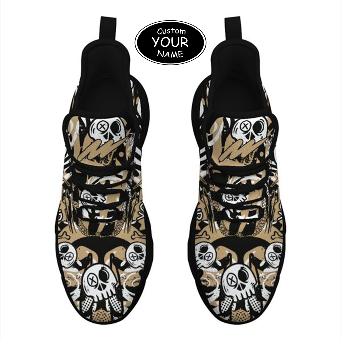 Max Sowl-25-cy-New Orleans-19-7, Personalized New Orleans Sneakers, Custom Breathable Walking Shoes, Patriotic Running Shoes