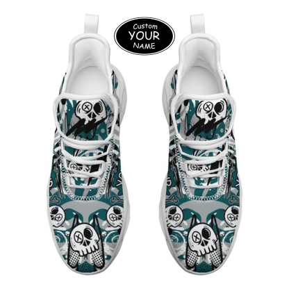 Max Sowl-25-cy-Philadelphia-23-7, Personalized Philadelphia Sneakers, Custom Breathable Walking Shoes, Patriotic Running Shoes