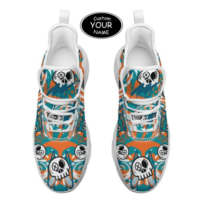 Max Sowl-25-cy-Miami-24-7, Personalized Miami Sneakers, Custom Breathable Walking Shoes, Patriotic Running Shoes