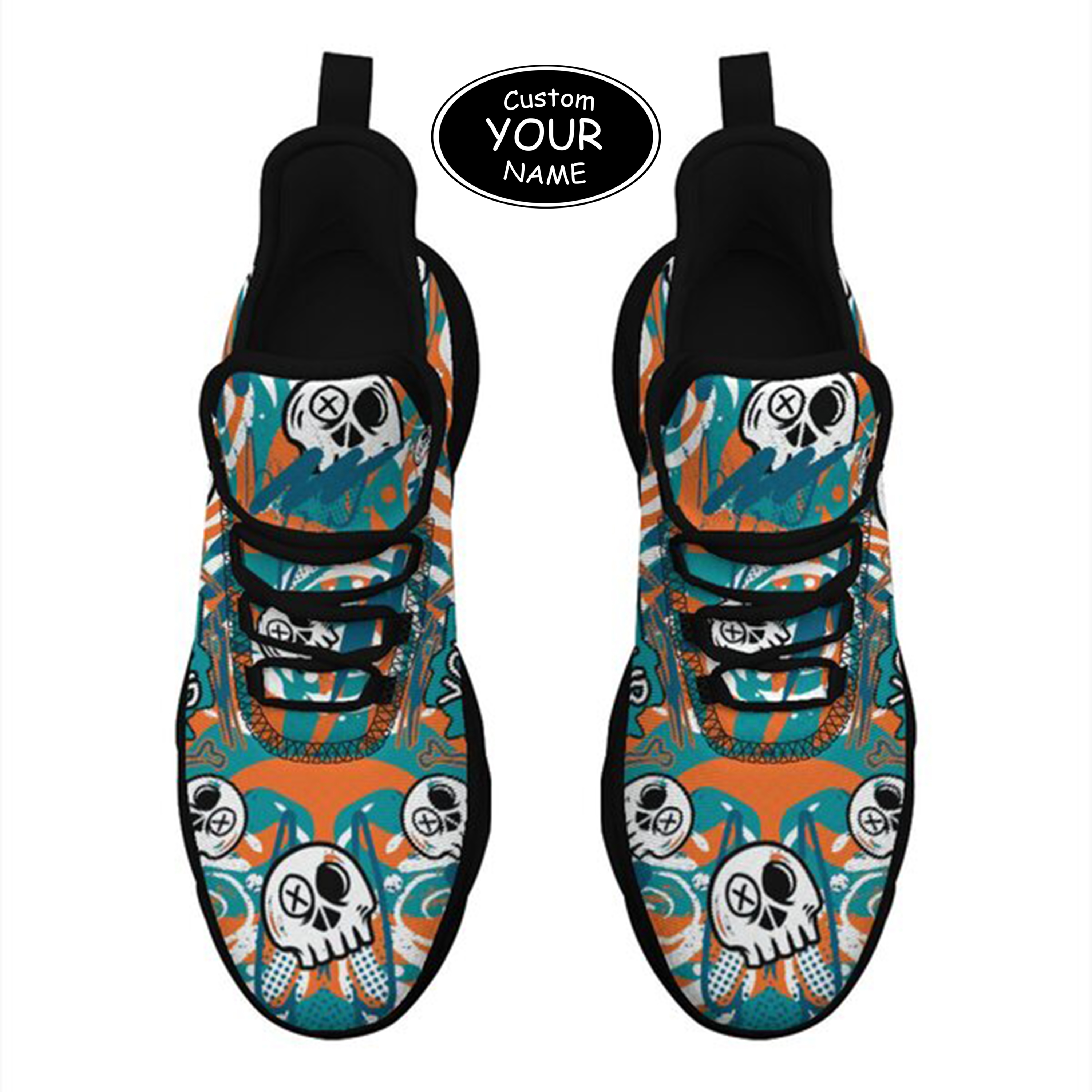 Max Sowl-25-cy-Miami-24-7, Personalized Miami Sneakers, Custom Breathable Walking Shoes, Patriotic Running Shoes