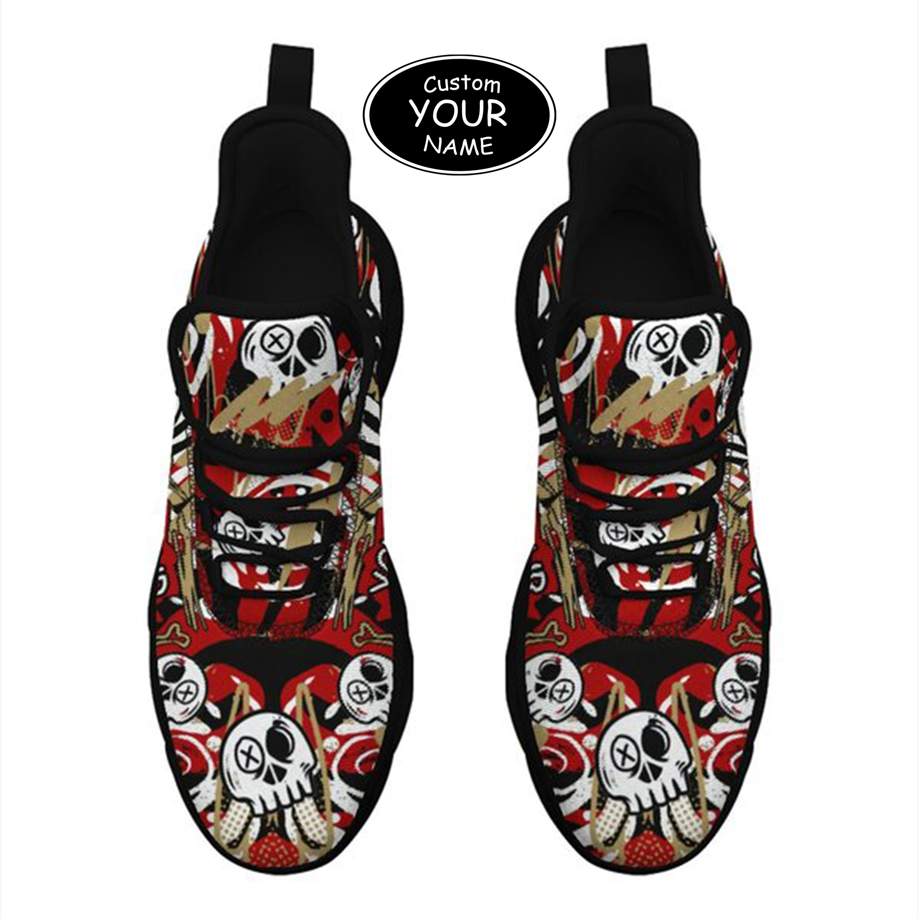 Max Sowl-25-cy-San Francisco-25-7, Personalized San Francisco Sneakers, Custom Breathable Walking Shoes, Patriotic Running Shoes