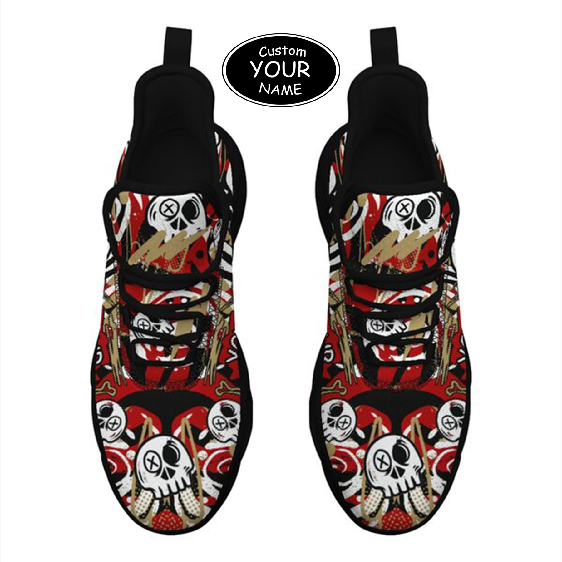 Max Sowl-25-cy-San Francisco-25-7, Personalized San Francisco Sneakers, Custom Breathable Walking Shoes, Patriotic Running Shoes