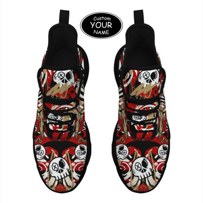 Max Sowl-25-cy-San Francisco-25-7, Personalized San Francisco Sneakers, Custom Breathable Walking Shoes, Patriotic Running Shoes