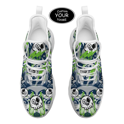 Max Sowl-25-cy-Seattle-27-7, Personalized Seattle Sneakers, Custom Breathable Walking Shoes, Patriotic Running Shoes