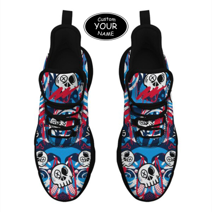 Max Sowl-25-cy-Tennessee-32-7, Personalized Tennessee Sneakers, Custom Breathable Walking Shoes, Patriotic Running Shoes