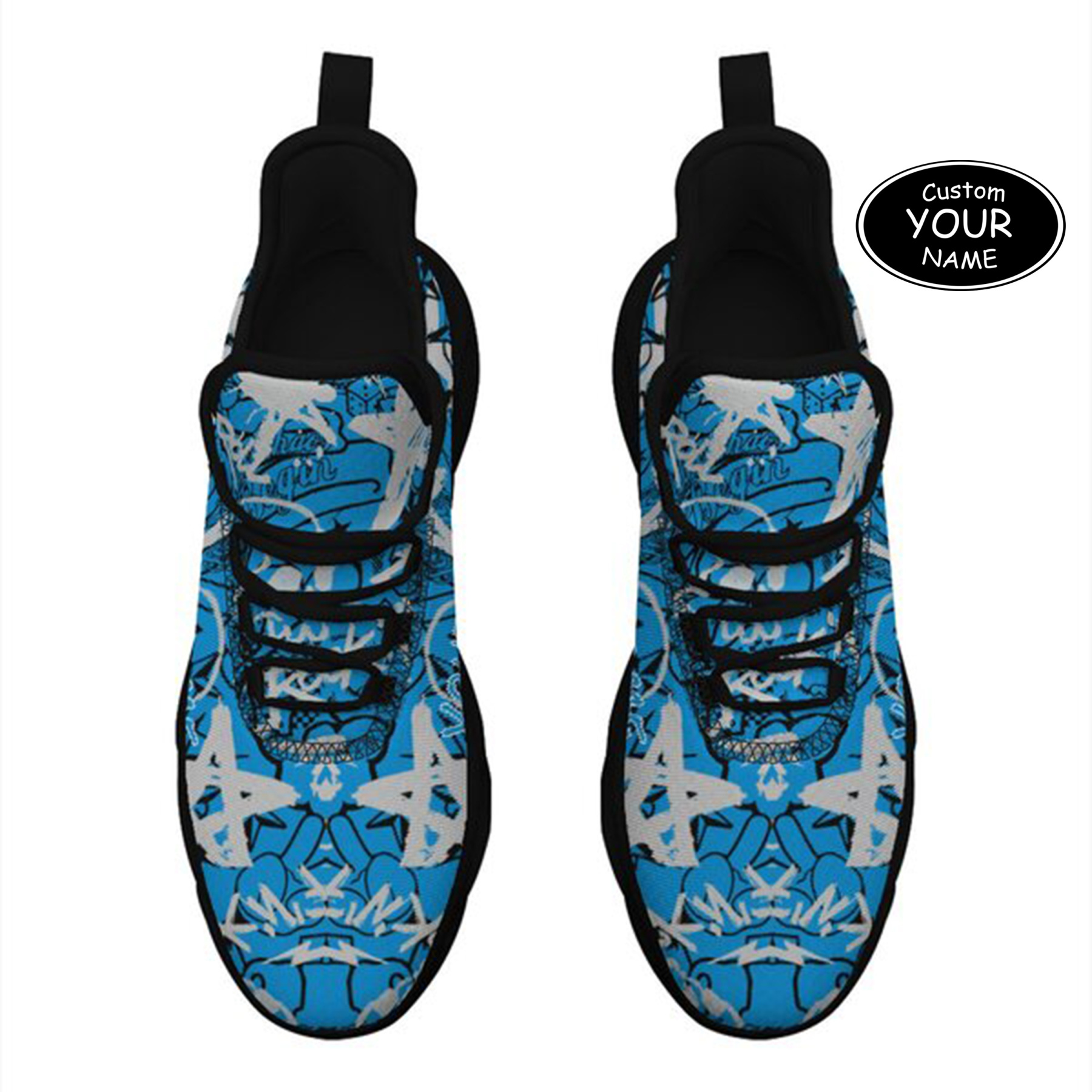 Max Sowl-25-yy-Carolina-5-8, Personalized Carolina Sneakers, Custom Breathable Walking Shoes, Patriotic Running Shoes