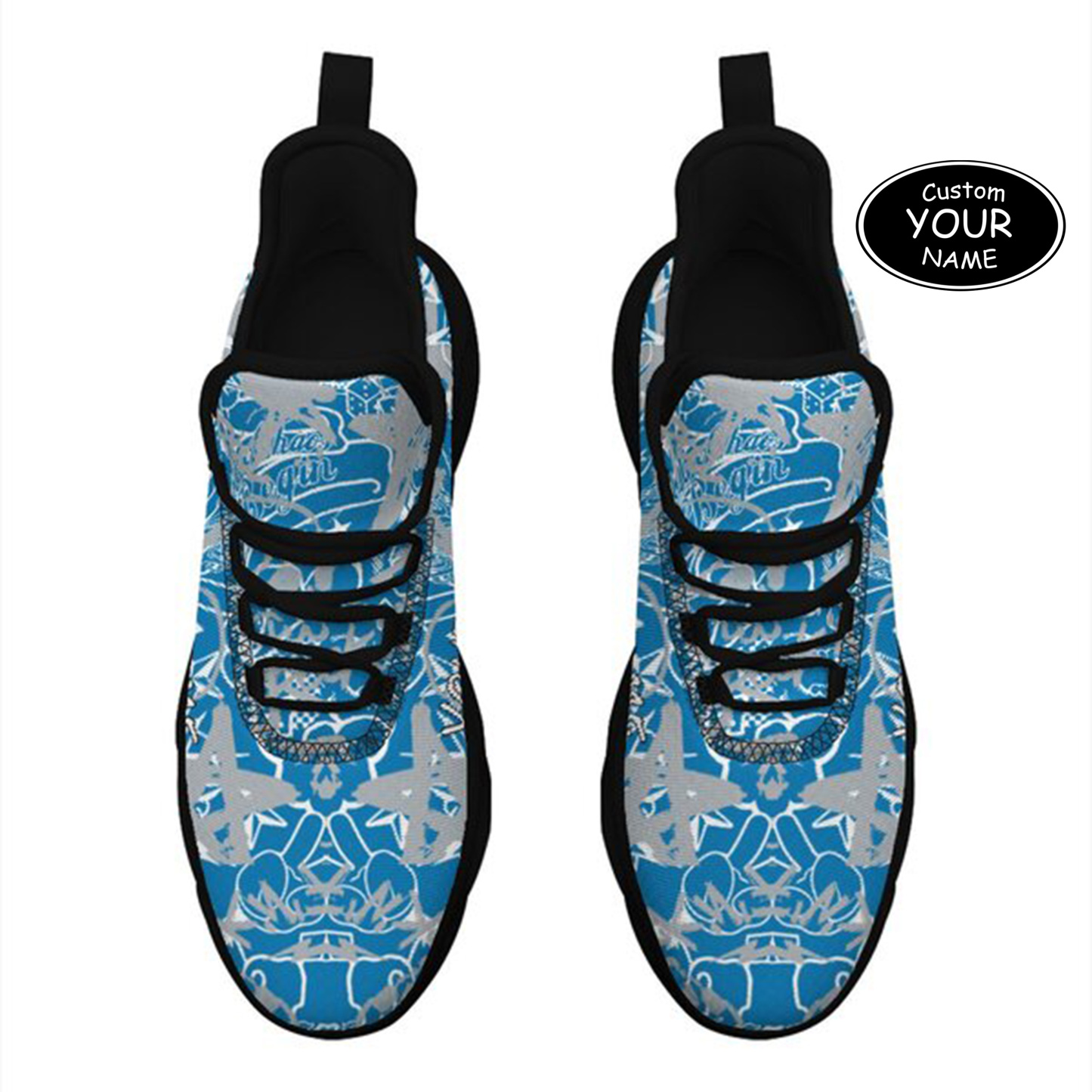 Max Sowl-25-yy-Detroit-11-8, Personalized Detroit Sneakers, Custom Breathable Walking Shoes, Patriotic Running Shoes