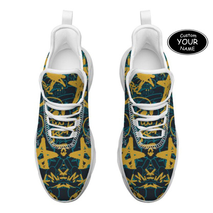 Max Sowl-25-yy-Jacksonville-16-8, Personalized Jacksonville Sneakers, Custom Breathable Walking Shoes, Patriotic Running Shoes