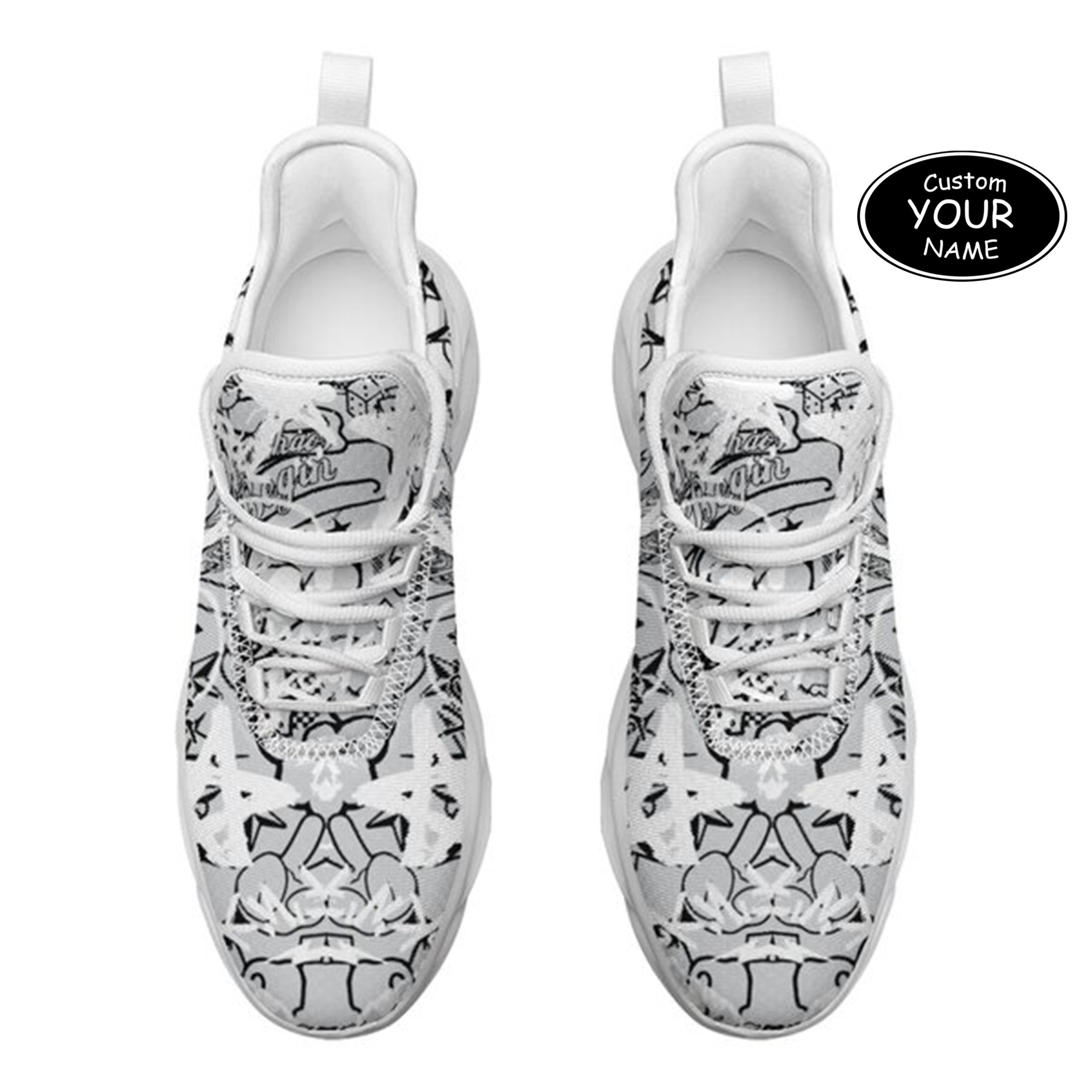 Max Sowl-25-yy-Las Vegas-20-8, Personalized Las Vegas Sneakers, Custom Breathable Walking Shoes, Patriotic Running Shoes