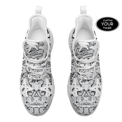 Max Sowl-25-yy-Las Vegas-20-8, Personalized Las Vegas Sneakers, Custom Breathable Walking Shoes, Patriotic Running Shoes