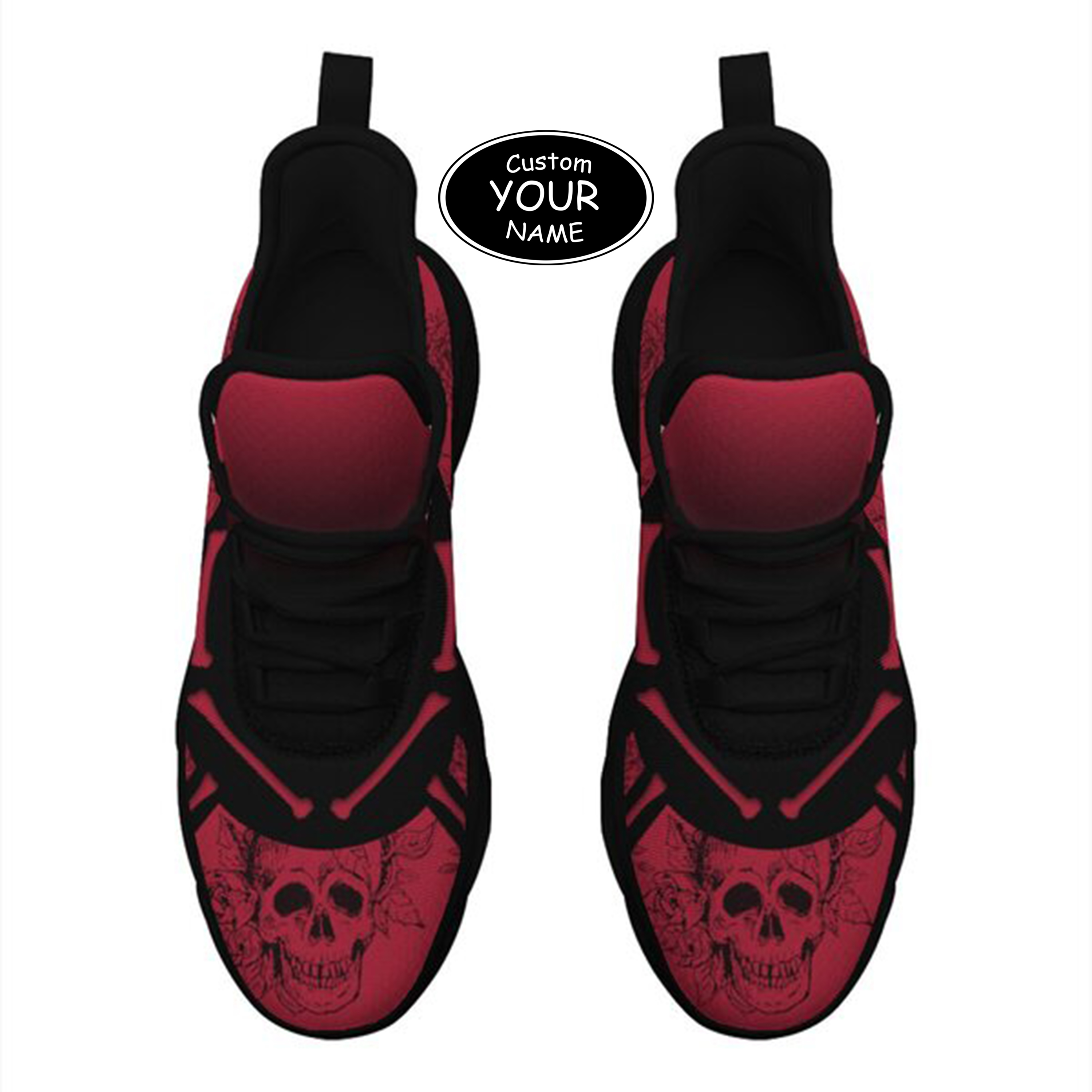 Personalized  Atlanta Sneakers, Custom Breathable Walking Shoes, Patriotic Running Shoes,Max Sowl-25-cy-Atlanta-3-1