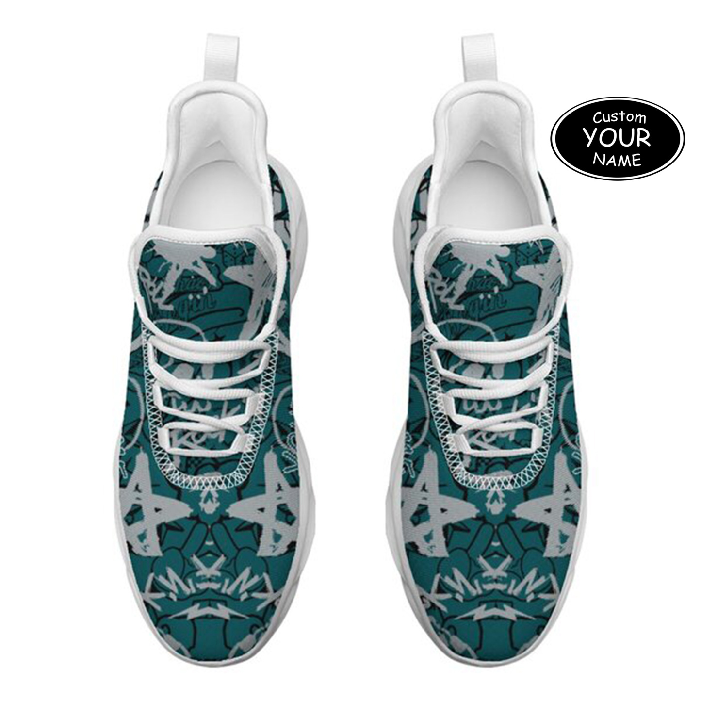 Max Sowl-25-yy-Philadelphia-23-8, Personalized Philadelphia Sneakers, Custom Breathable Walking Shoes, Patriotic Running Shoes