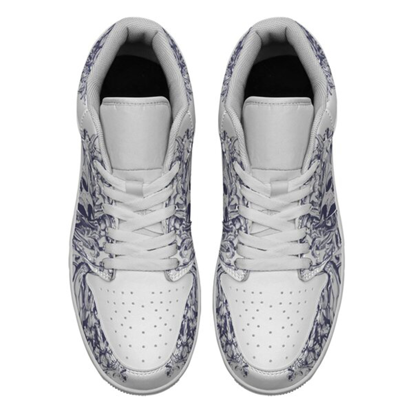 Jordan 1 Low-25-cy-skull-12, Jordan 1 Retro Low Sneakers, Personalized Gothic Shoes, Skull Design, Unisex Non Slip Walking Sneakers, Lightweight Breathable Running Shoes, Casual Sports Shoes, Unique Holidays Gifts