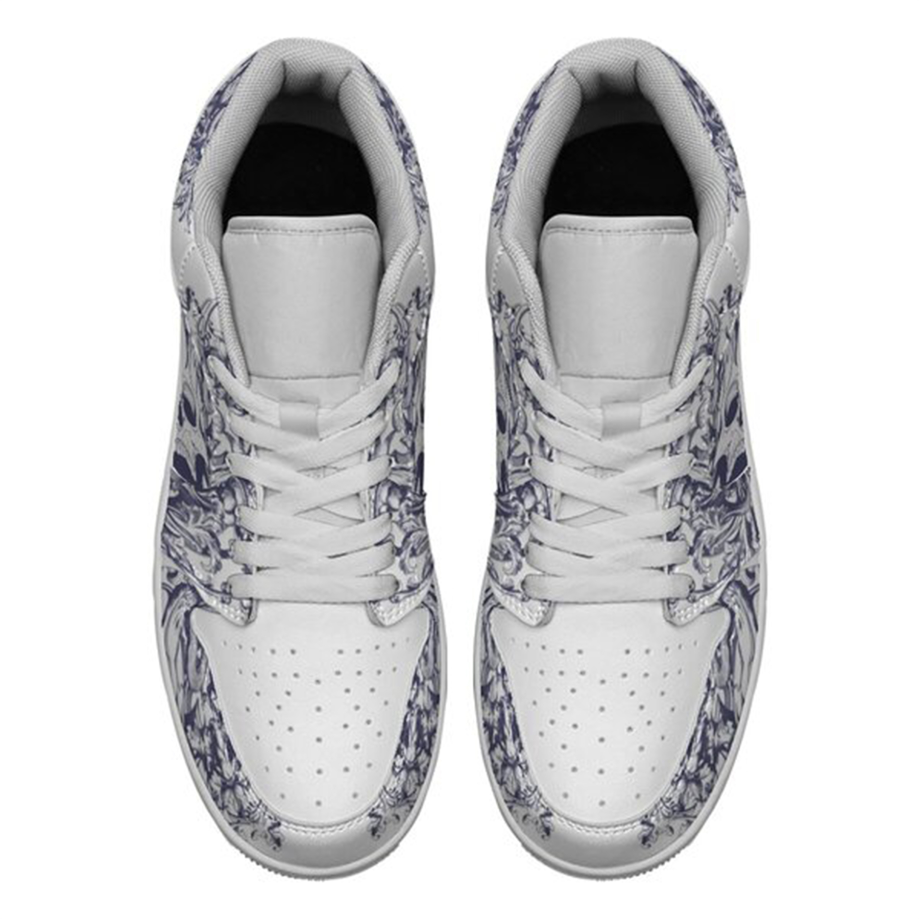 Jordan 1 Low-25-cy-skull-12, Jordan 1 Retro Low Sneakers, Personalized Gothic Shoes, Skull Design, Unisex Non Slip Walking Sneakers, Lightweight Breathable Running Shoes, Casual Sports Shoes, Unique Holidays Gifts