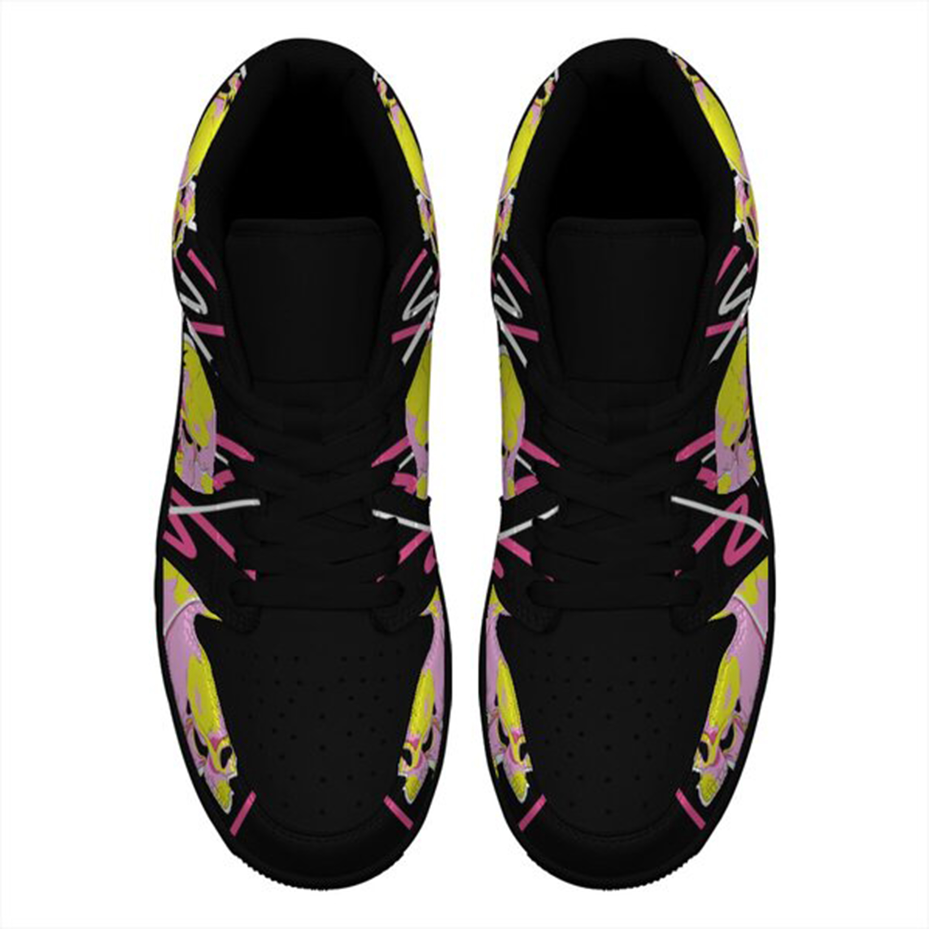 Jordan 1 Low-25-cy-skull-14, Jordan 1 Retro Low Sneakers, Personalized Gothic Shoes, Skull Design, Unisex Non Slip Walking Sneakers, Lightweight Breathable Running Shoes, Casual Sports Shoes, Unique Holidays Gifts