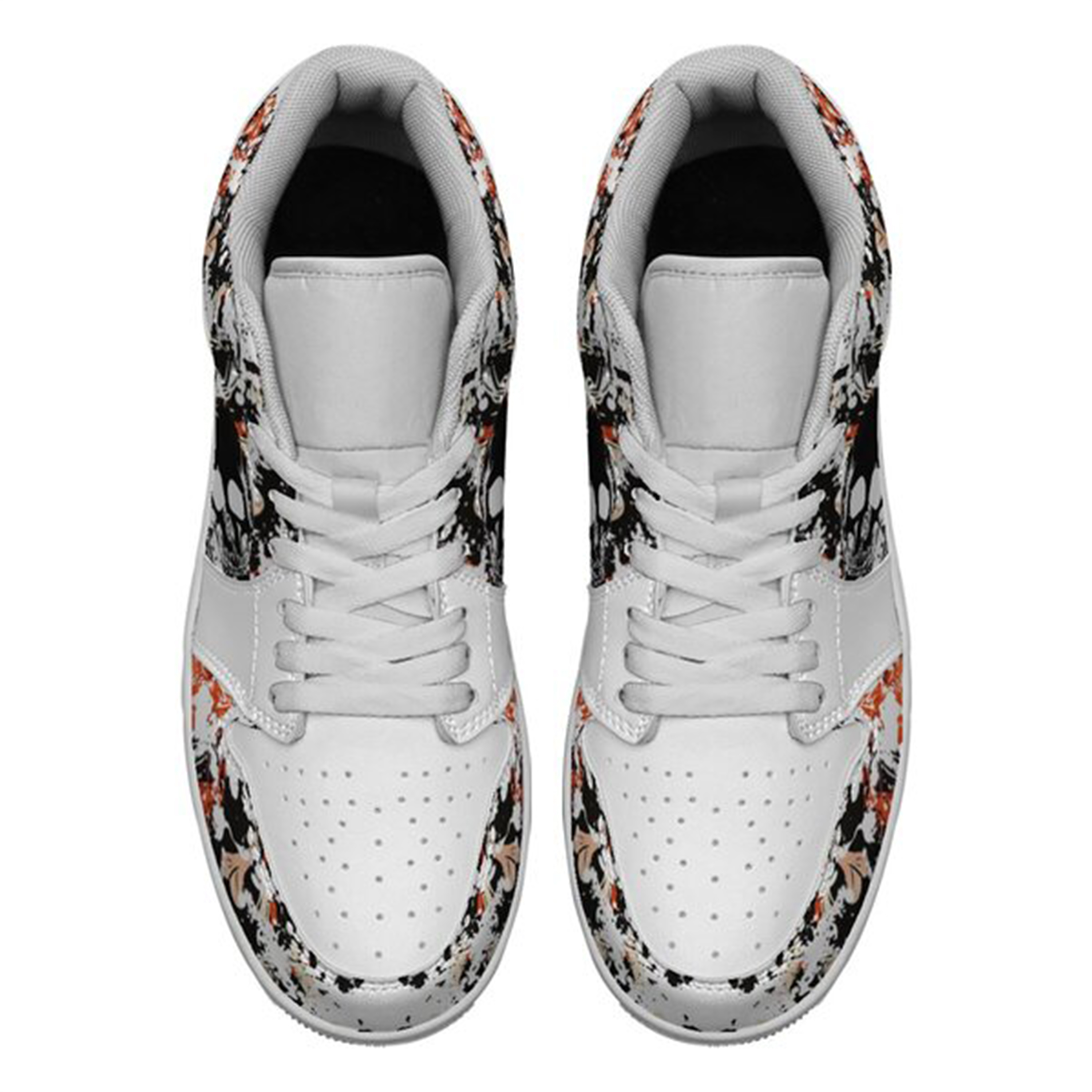 Jordan 1 Low-25-cy-skull-15, Jordan 1 Retro Low Sneakers, Personalized Gothic Shoes, Skull Design, Unisex Non Slip Walking Sneakers, Lightweight Breathable Running Shoes, Casual Sports Shoes, Unique Holidays Gifts