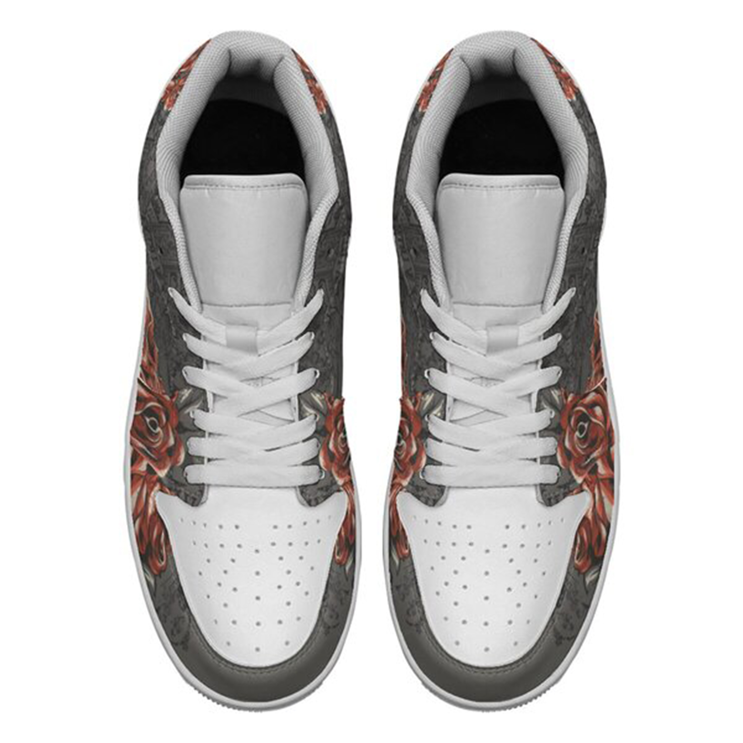 Jordan 1 Low-25-yy-skull-2, Jordan 1 Retro Low Sneakers, Personalized Gothic Shoes, Skull Design, Unisex Non Slip Walking Sneakers, Lightweight Breathable Running Shoes, Casual Sports Shoes, Unique Holidays Gifts