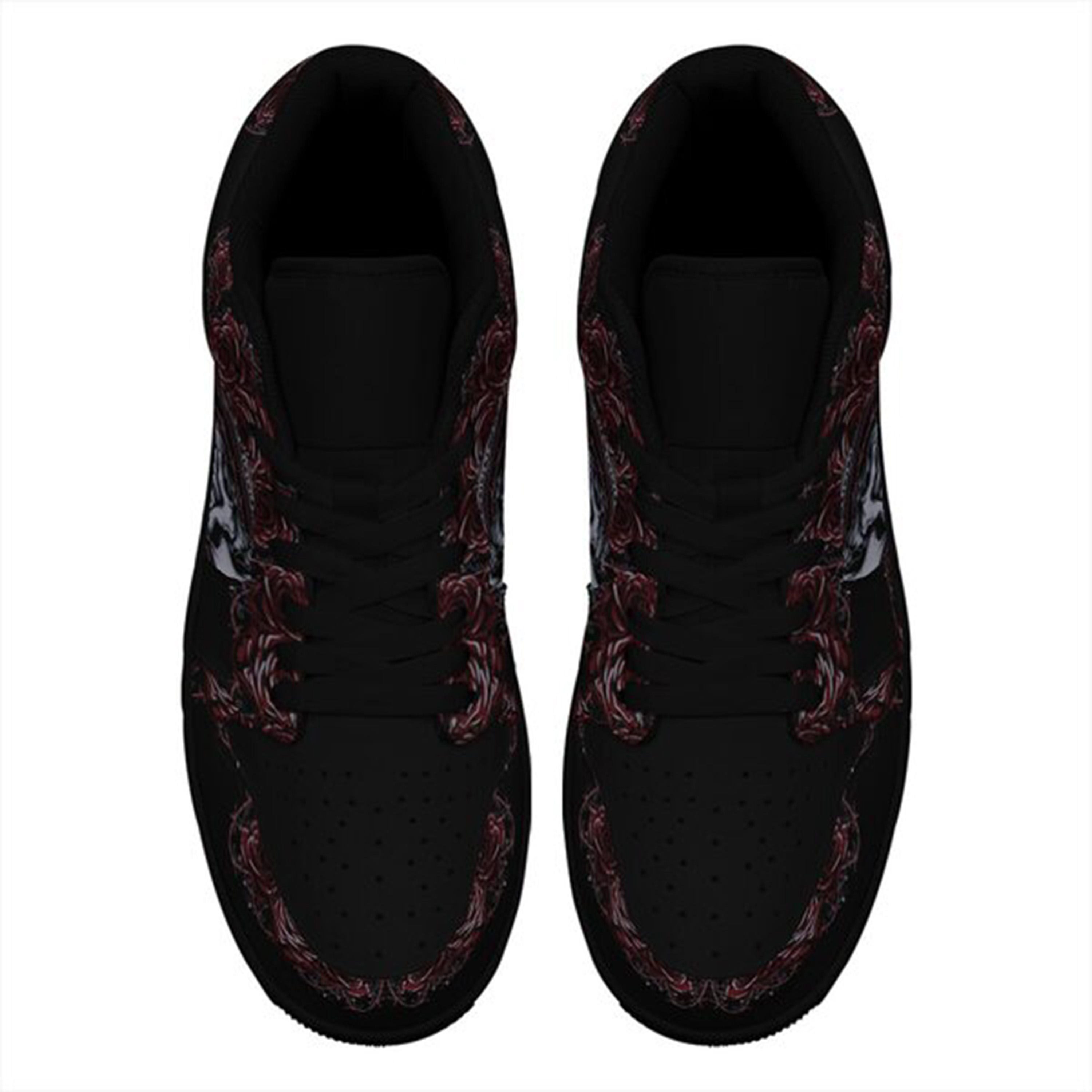 Jordan 1 Low-25-yy-skull-3, Jordan 1 Retro Low Sneakers, Personalized Gothic Shoes, Skull Design, Unisex Non Slip Walking Sneakers, Lightweight Breathable Running Shoes, Casual Sports Shoes, Unique Holidays Gifts