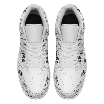 Jordan 1 Low-25-yy-skull-4, Jordan 1 Retro Low Sneakers, Personalized Gothic Shoes, Skull Design, Unisex Non Slip Walking Sneakers, Lightweight Breathable Running Shoes, Casual Sports Shoes, Unique Holidays Gifts