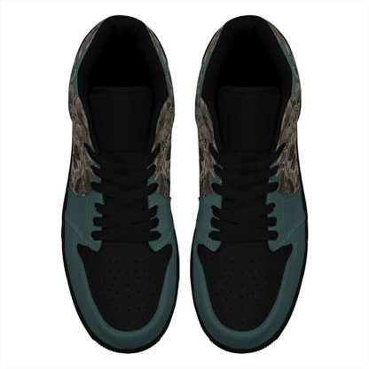 Jordan 1 Low-25-yy-skull-5, Jordan 1 Retro Low Sneakers, Personalized Gothic Shoes, Skull Design, Unisex Non Slip Walking Sneakers, Lightweight Breathable Running Shoes, Casual Sports Shoes, Unique Holidays Gifts