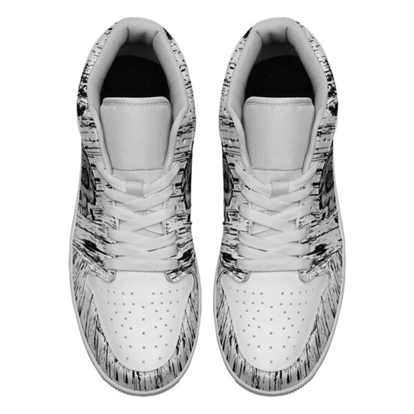 Jordan 1 Low-25-yy-skull-6, Jordan 1 Retro Low Sneakers, Personalized Gothic Shoes, Skull Design, Unisex Non Slip Walking Sneakers, Lightweight Breathable Running Shoes, Casual Sports Shoes, Unique Holidays Gifts