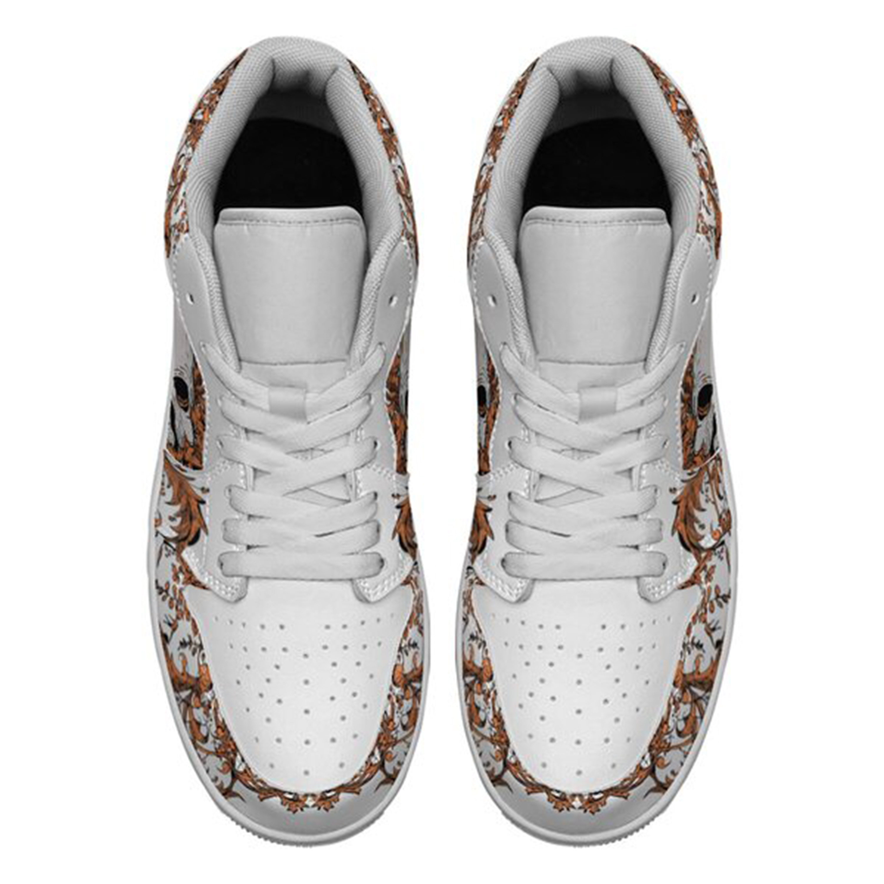 Jordan 1 Low-25-yy-skull-9, Jordan 1 Retro Low Sneakers, Personalized Gothic Shoes, Skull Design, Unisex Non Slip Walking Sneakers, Lightweight Breathable Running Shoes, Casual Sports Shoes, Unique Holidays Gifts