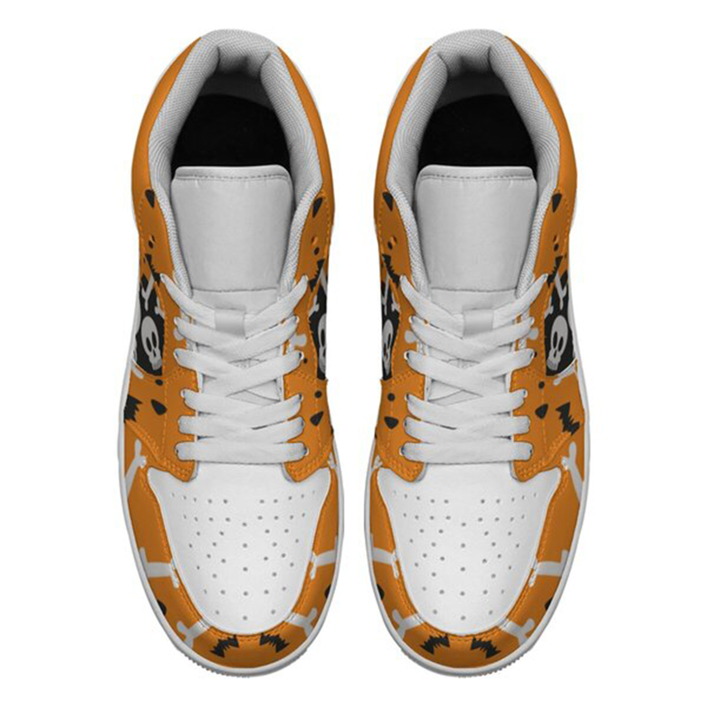 Jordan 1 Low-25-yy-skull-13, Jordan 1 Retro Low Sneakers, Personalized Gothic Shoes, Skull Design, Unisex Non Slip Walking Sneakers, Lightweight Breathable Running Shoes, Casual Sports Shoes, Unique Holidays Gifts