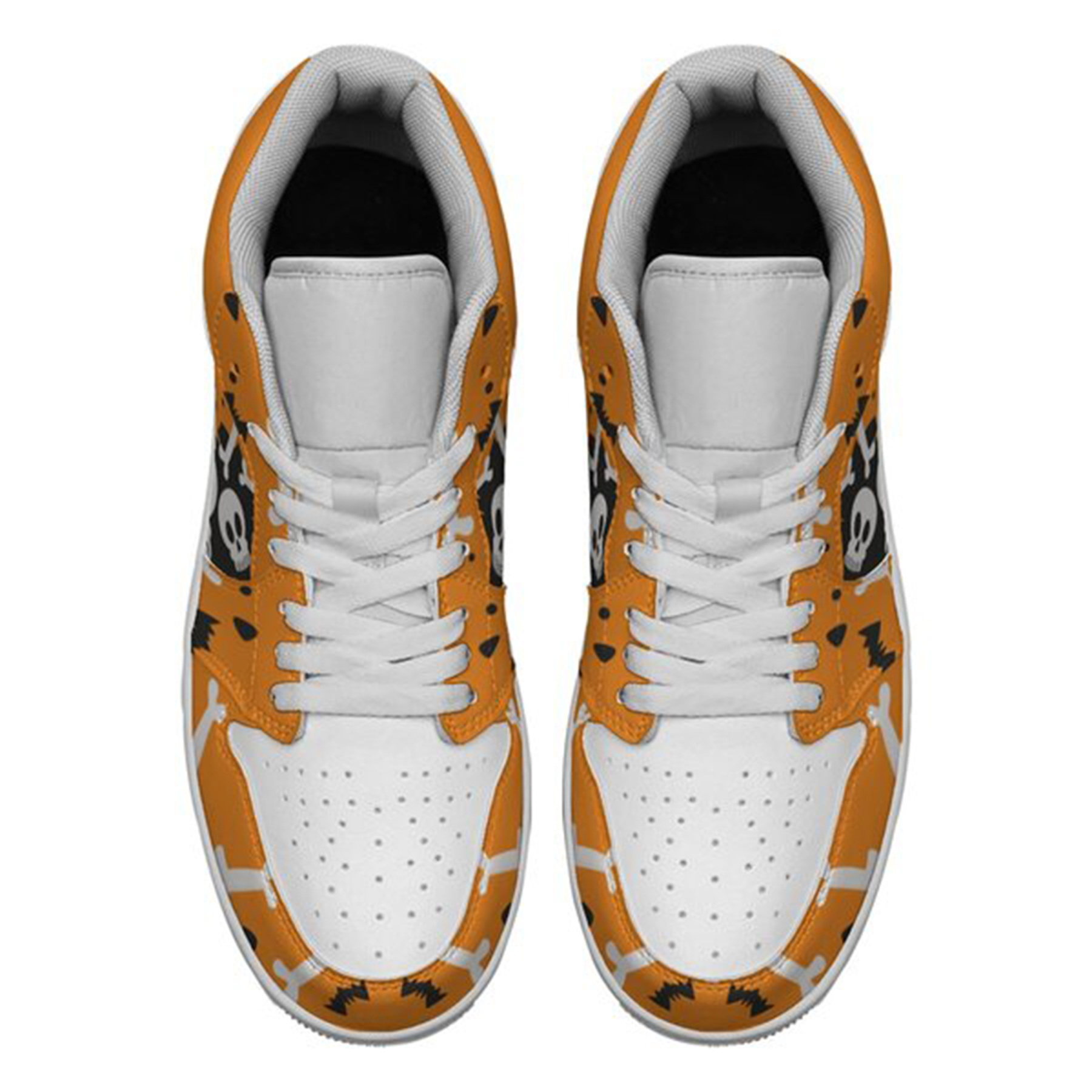 Jordan 1 Low-25-yy-skull-13, Jordan 1 Retro Low Sneakers, Personalized Gothic Shoes, Skull Design, Unisex Non Slip Walking Sneakers, Lightweight Breathable Running Shoes, Casual Sports Shoes, Unique Holidays Gifts