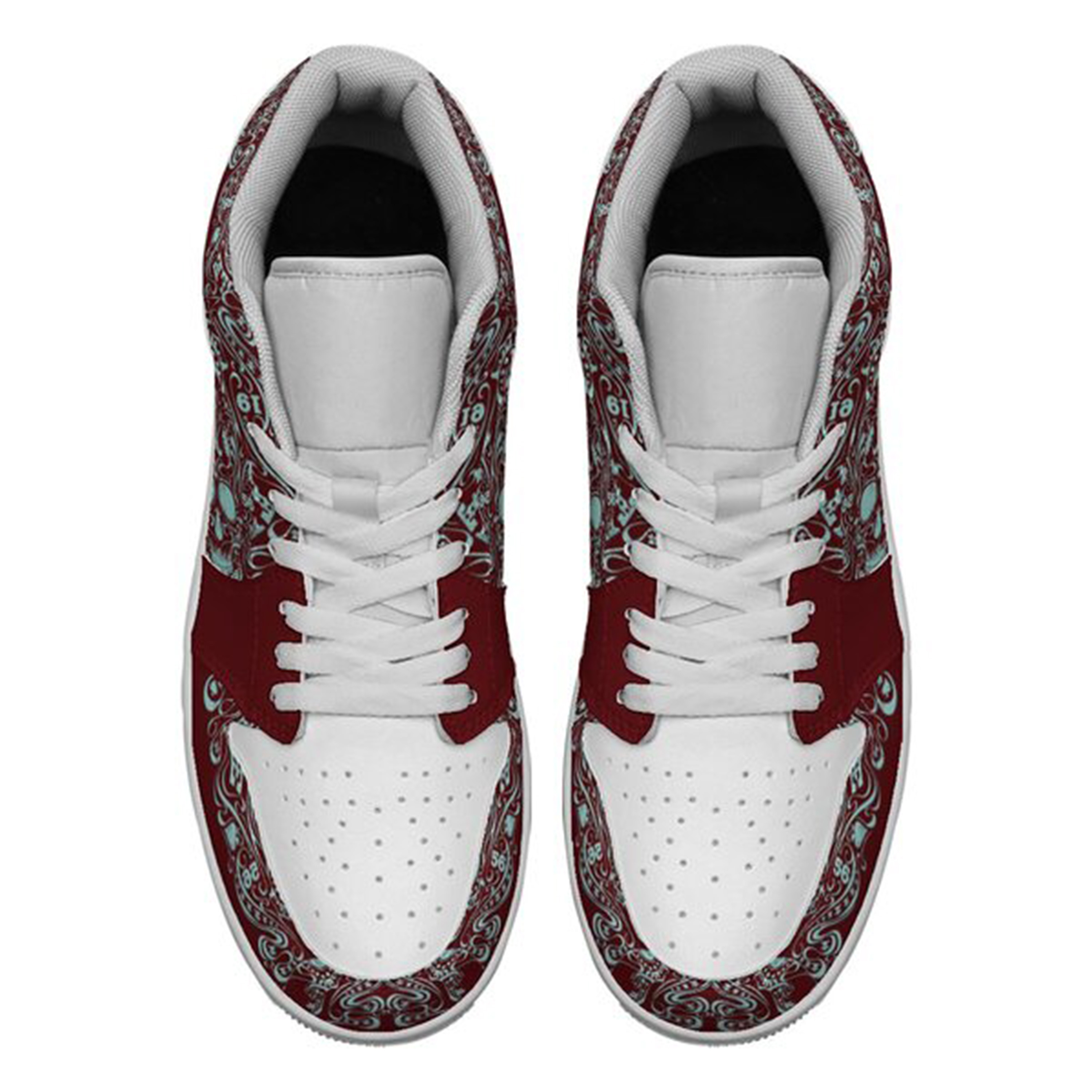 Jordan 1 Low-25-yy-skull-14, Jordan 1 Retro Low Sneakers, Personalized Gothic Shoes, Skull Design, Unisex Non Slip Walking Sneakers, Lightweight Breathable Running Shoes, Casual Sports Shoes, Unique Holidays Gifts