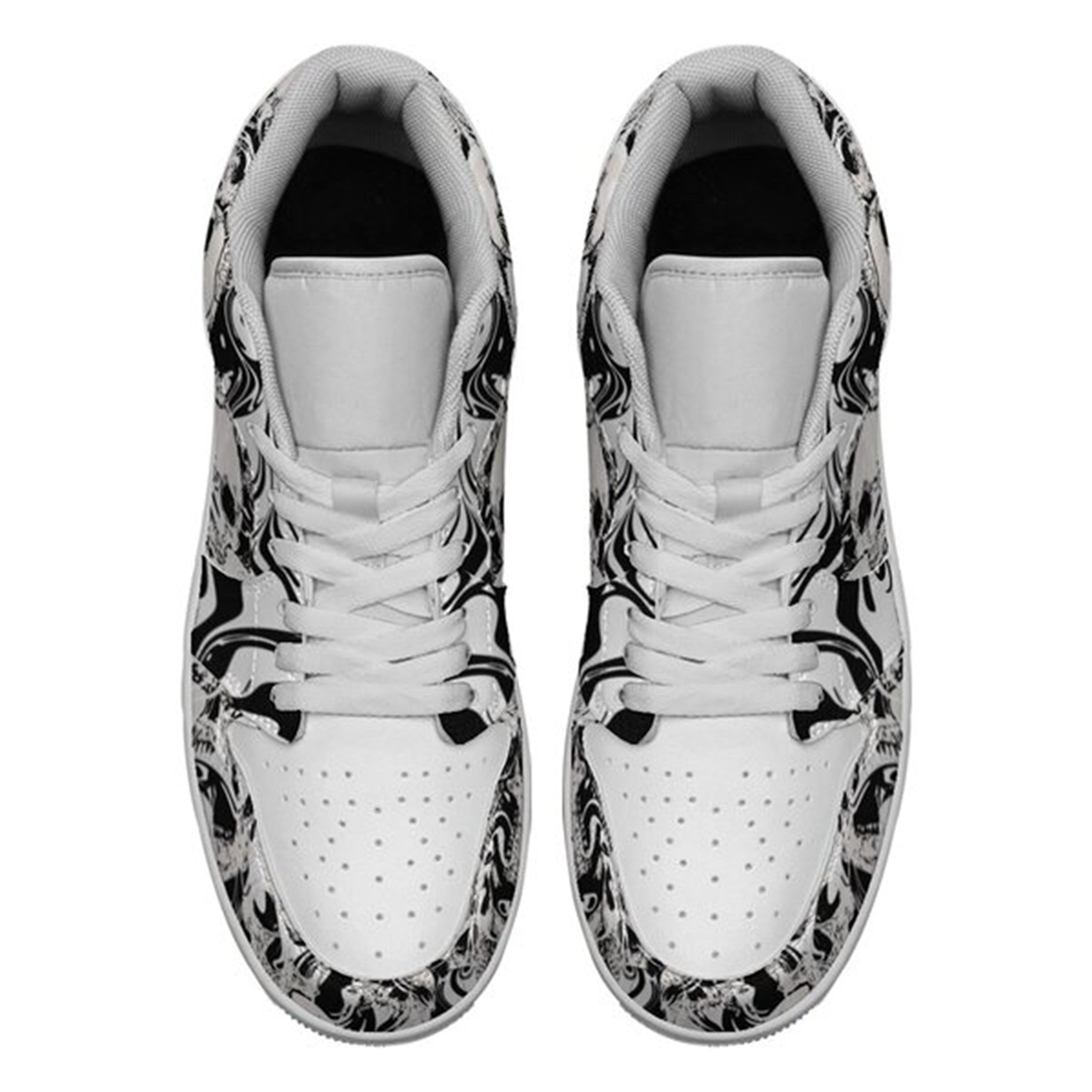 Jordan 1 Low-25-yy-skull-17, Jordan 1 Retro Low Sneakers, Personalized Gothic Shoes, Skull Design, Unisex Non Slip Walking Sneakers, Lightweight Breathable Running Shoes, Casual Sports Shoes, Unique Holidays Gifts