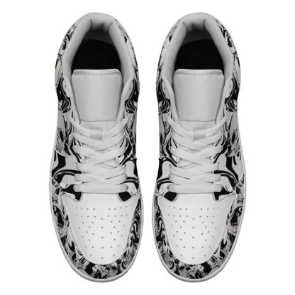 Jordan 1 Low-25-yy-skull-17, Jordan 1 Retro Low Sneakers, Personalized Gothic Shoes, Skull Design, Unisex Non Slip Walking Sneakers, Lightweight Breathable Running Shoes, Casual Sports Shoes, Unique Holidays Gifts