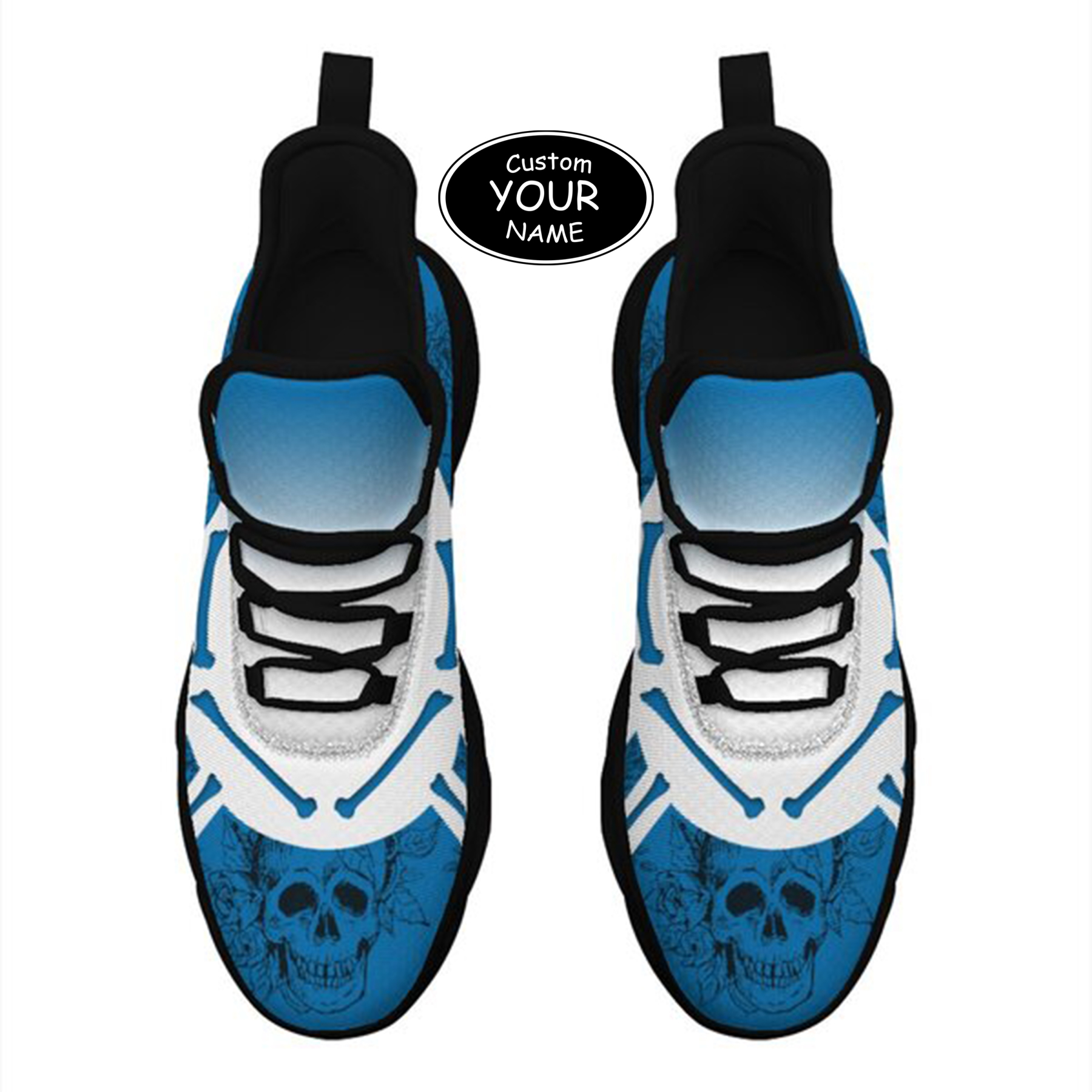 Personalized  Detroit Sneakers, Custom Breathable Walking Shoes, Patriotic Running Shoes,Max Sowl-25-cy-Detroit-11-1