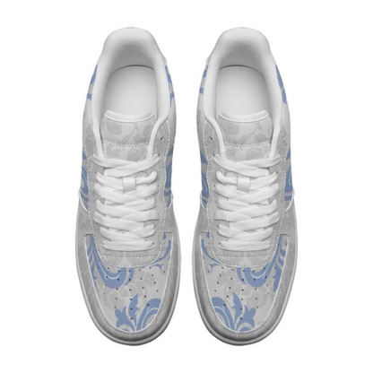 Air Force 1-25-yy-Quiet Luxe-7, Personalized Light Luxury Vintage Sneakers, Custom Printed Design, Light Breathable, Casual Walking Shoes, Fashion Sneakers