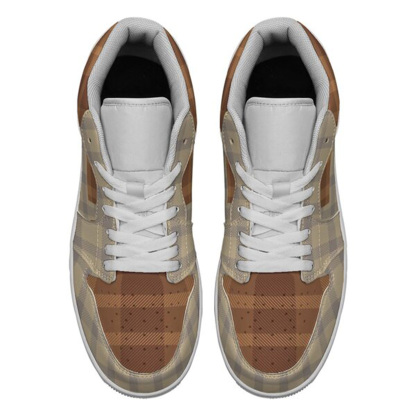 Jordan 1-25-yy-Quiet Luxe-8, Personalized Light Luxury Vintage Sneakers, Custom Patchwork Design, Light Breathable, Casual Walking Shoes, Fashion Sneakers