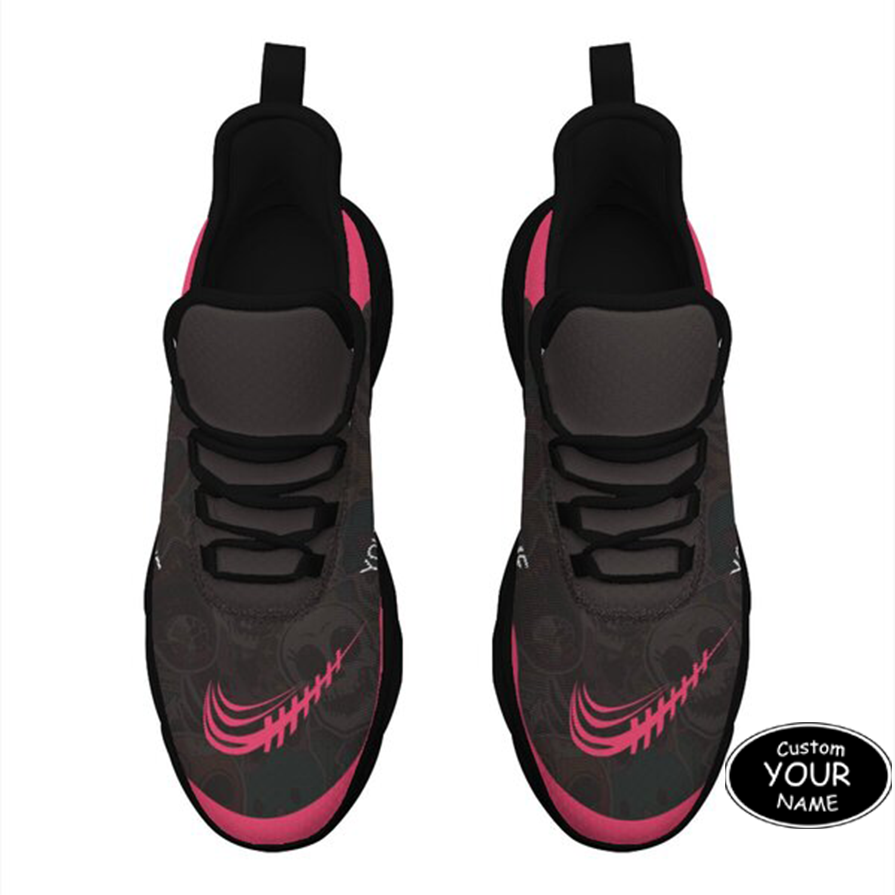 Personalized  Atlanta Sneakers, Custom Breathable Walking Shoes, Patriotic Running Shoes,Max Sowl 250303-1